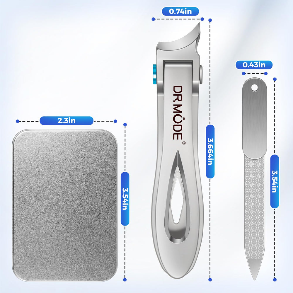 DRMODE cortauñas protector de hoja de silicona para almacenamiento seguro