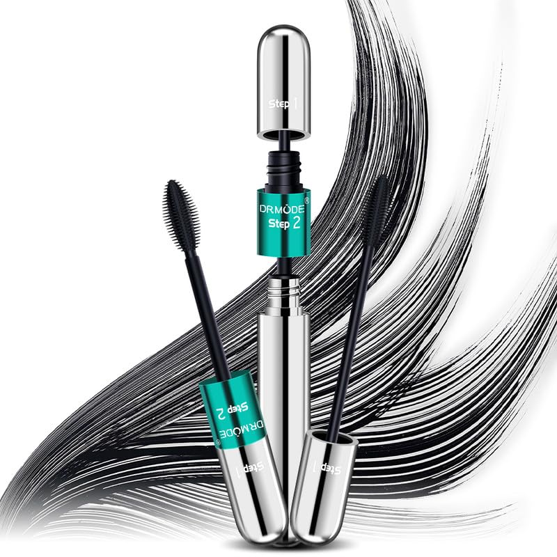 DRMODE Mascara: aplicador grande para cubrir cada pestaña con precisión.