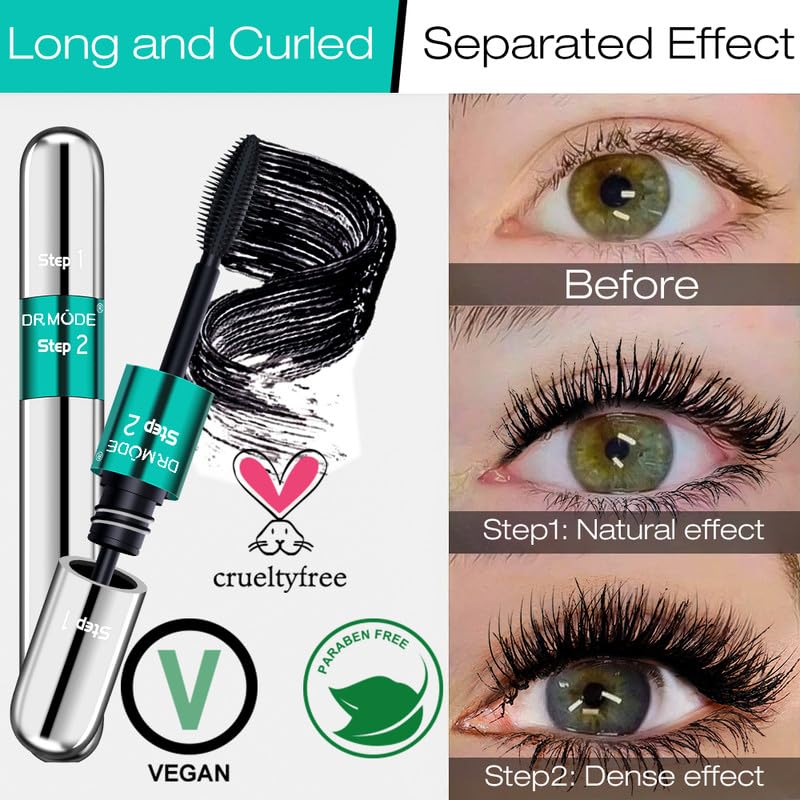 DRMODE Mascara: resistente al agua para todo el día.