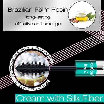 DRMODE Mascara: sin grumos para una aplicación suave y uniforme.
