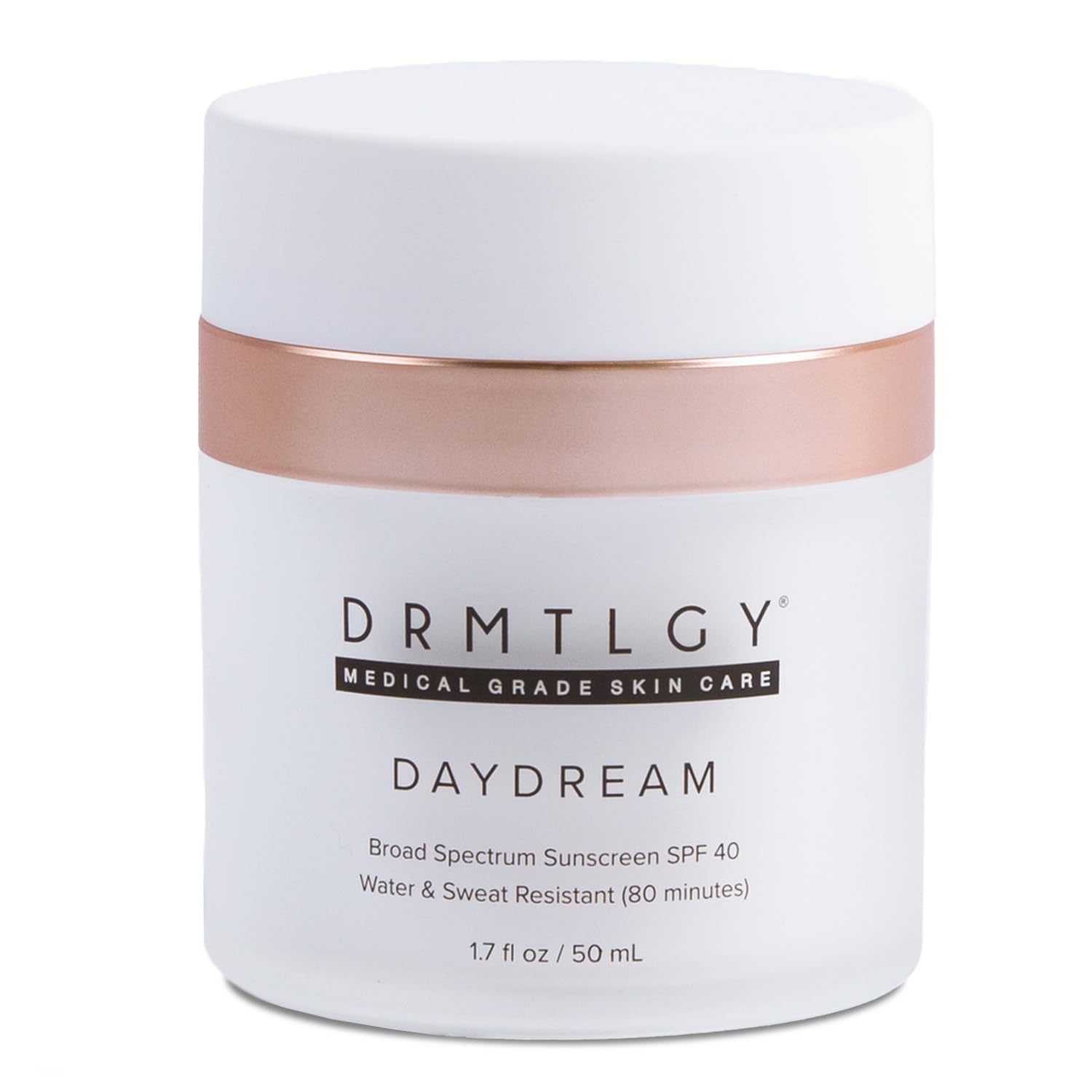 DRMTLGY Day Dream: botella visible para uso diario y protección solar.