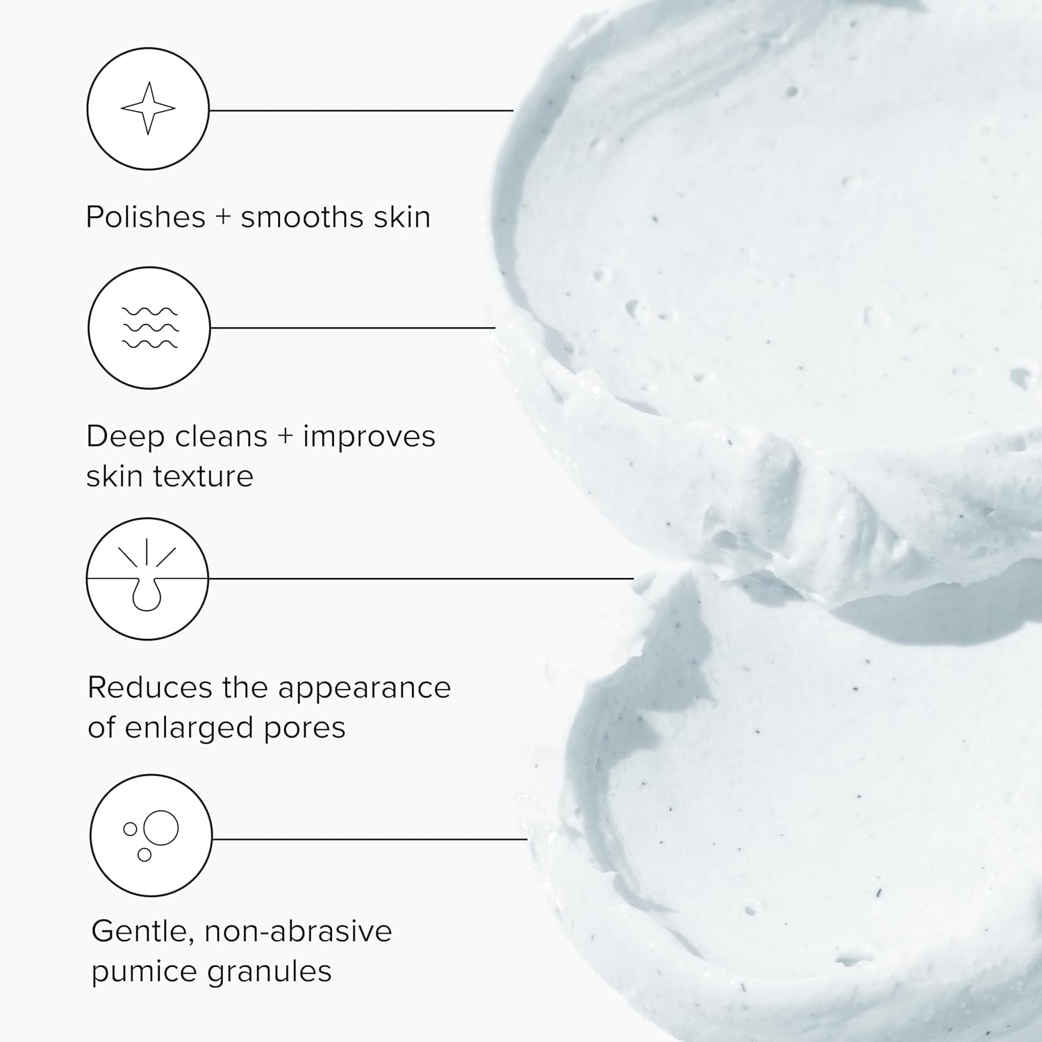 DRMTLGY exfoliante facial aplicación fácil para cuidado diario