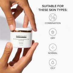 DRMTLGY exfoliante facial poros reducidos para un aspecto limpio
