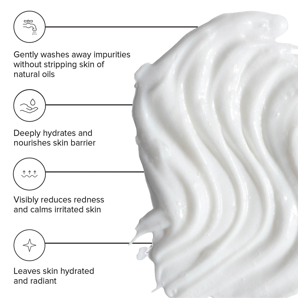 DRMTLGY gOAT: texture crème-lait, nettoyage en douceur