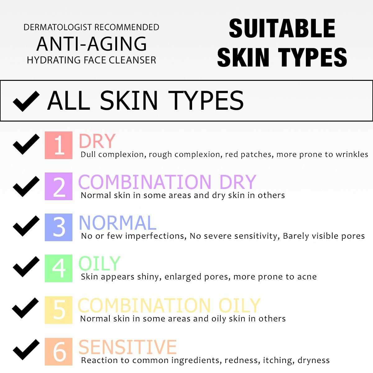 DRMTLGY Limpieza suave que elimina maquillaje y grasa sin irritar.