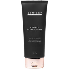 DRMTLGY loción corporal con retinol en botella para piel suave y firme