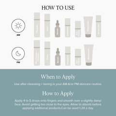 DRMTLGY Serum aplicación con dedos facilita hidratación rápida.