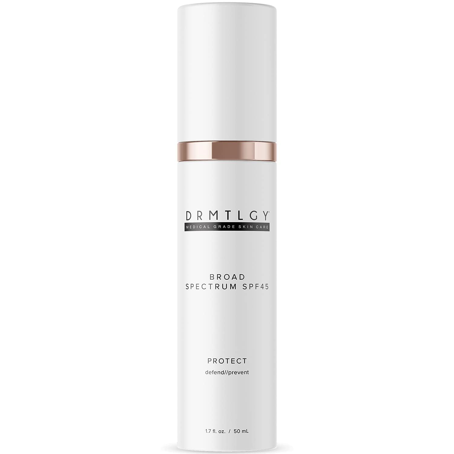 DRMTLGY protector solar rostro, aplicación diaria, protección suave
