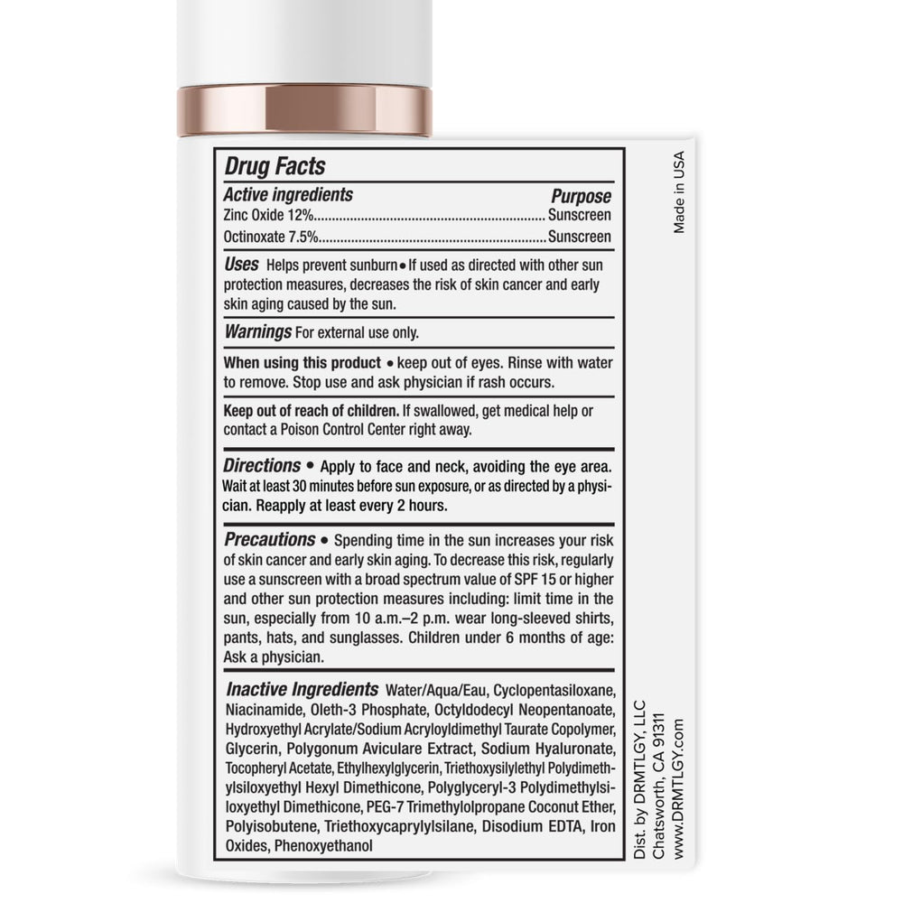 DRMTLGY soin quotidien pour un teint naturel