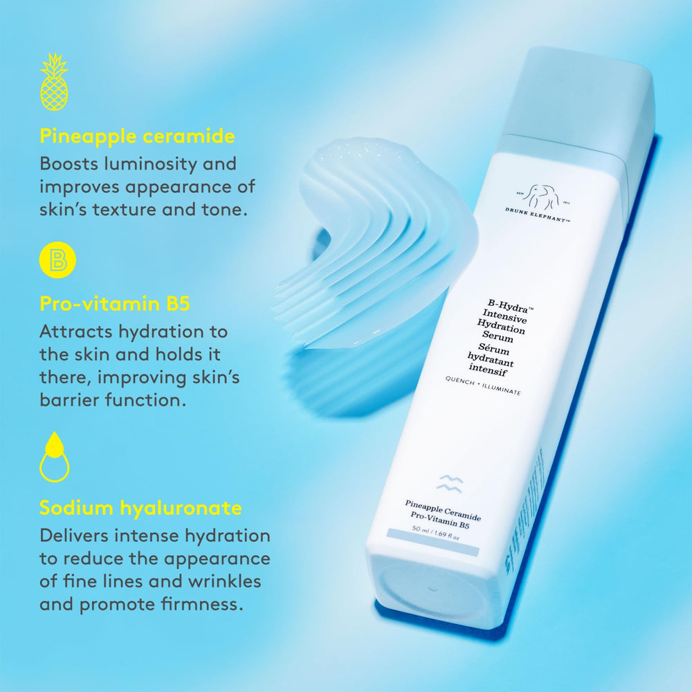 Se integra fácilmente en la rutina diaria con otros productos Drunk Elephant