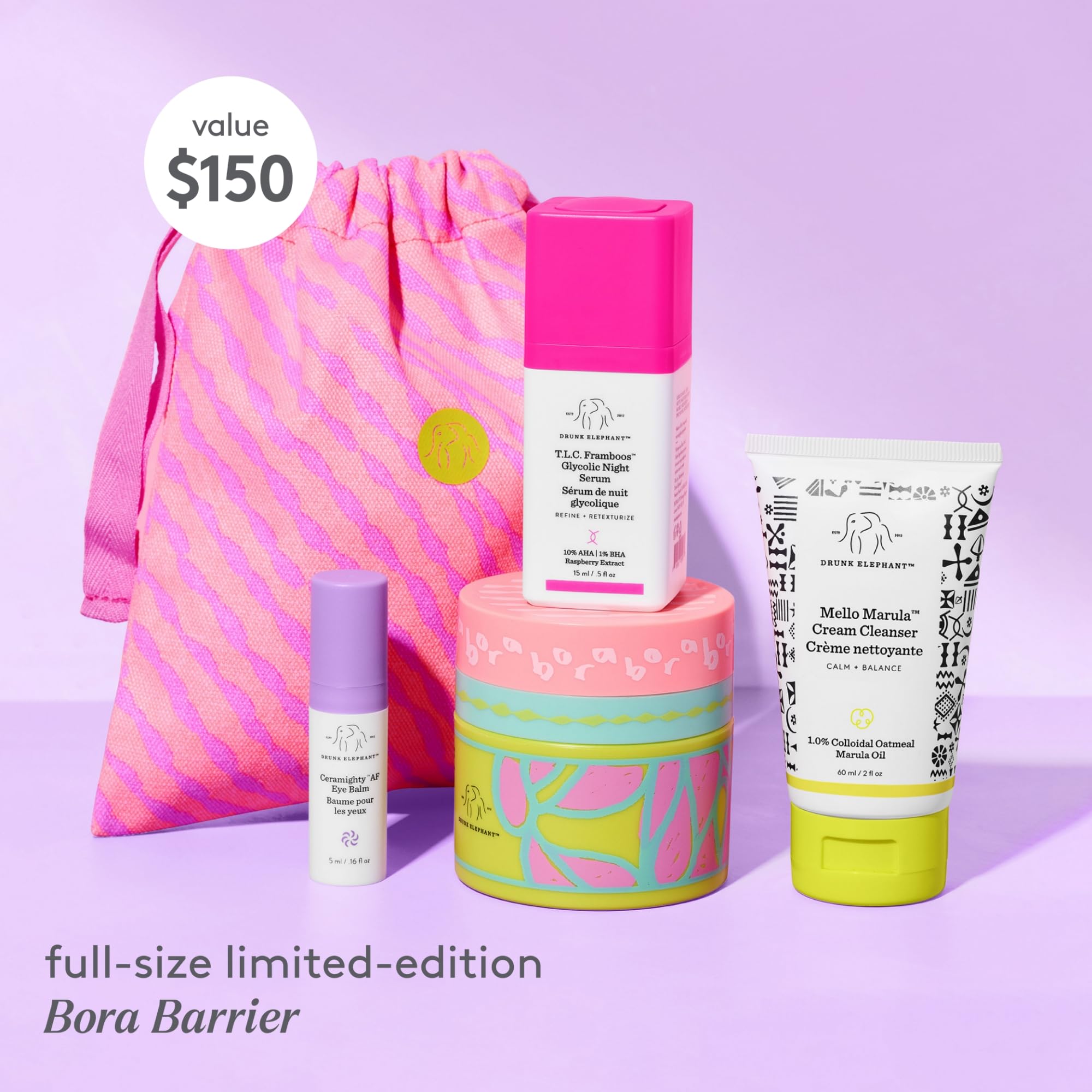 Drunk Elephant Mello Marula Limpiador cremoso calma la piel y elimina maquillaje