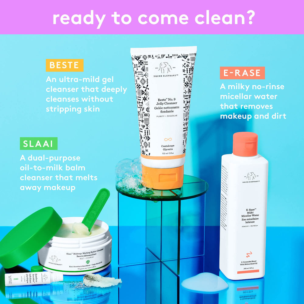 Slaai y Bamboo Booster para exfoliación suave y refinada