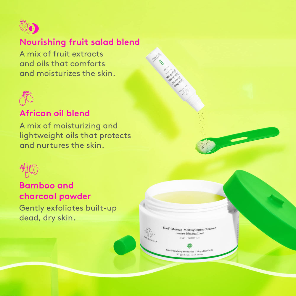 Masaje facial con Slaai para derretir impurezas y aceites nutritivos