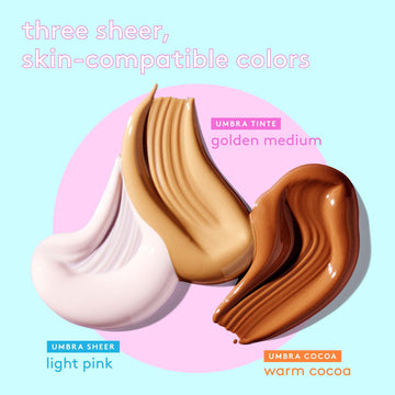 Drunk Elephant Umbra tono beige para piel morena clara.