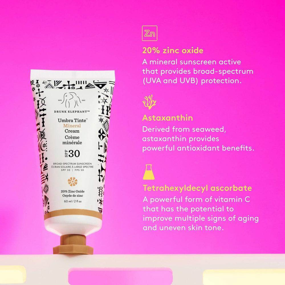 Aplicación rápida de Umbra Tinte Mineral Cream en rostro y cuello