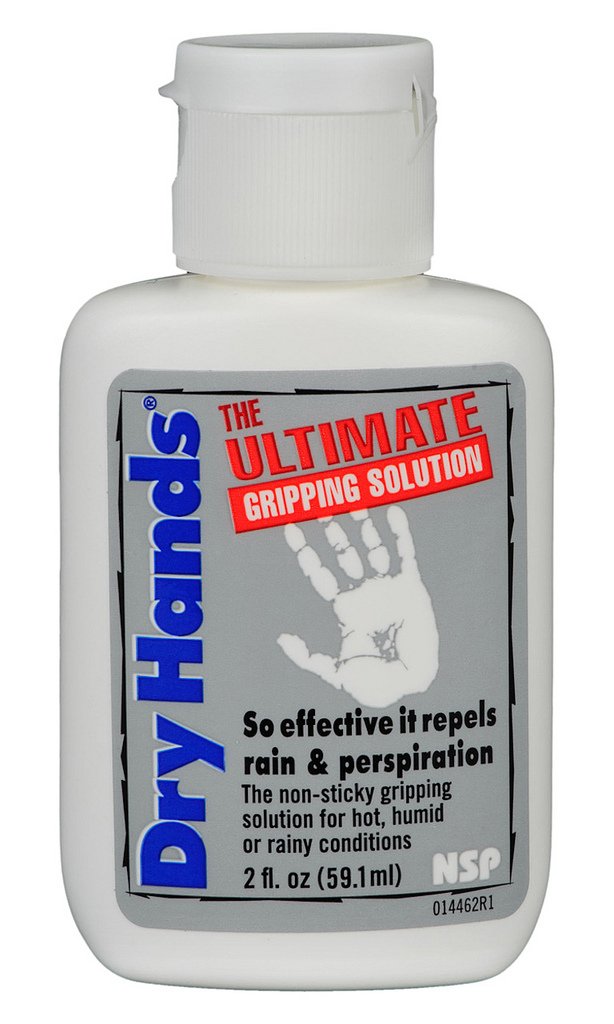 Dry Hands agarre botella: solución para un agarre seco y cómodo durante el juego.