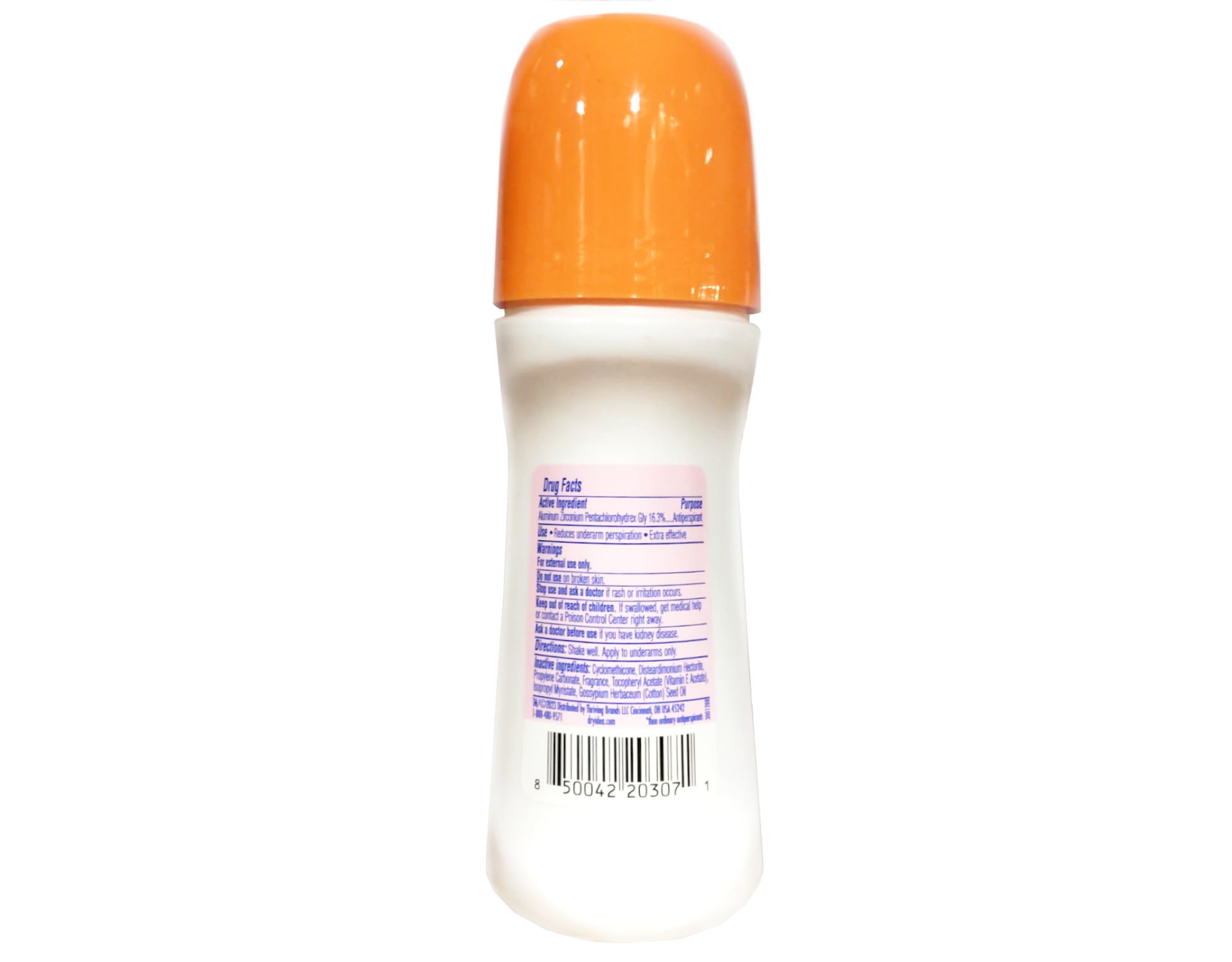 Dry Idea Frais Linge Roll-On formule hypoallergenique adaptée peau sensible.