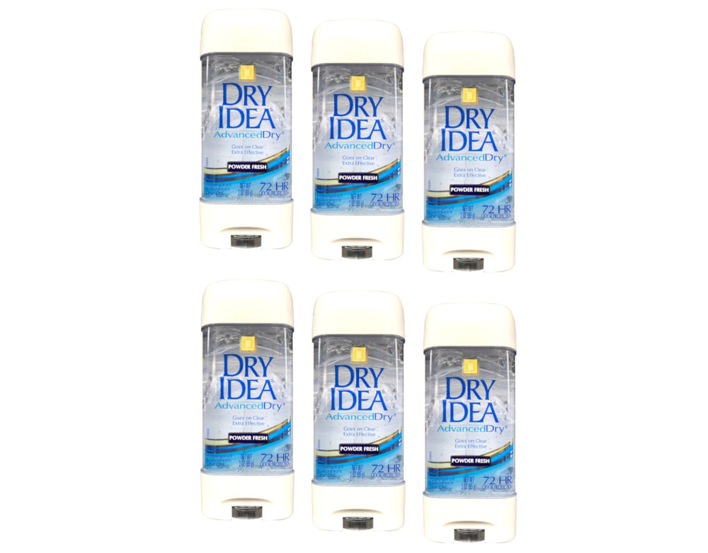 Dry Idea pack de 6 tubes, solution pratique et économique pour la routine