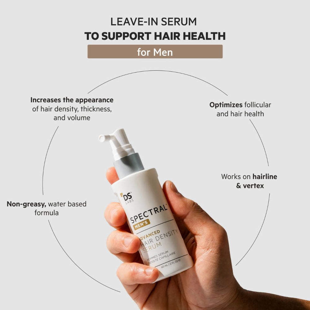 DS Laboratories Spectral Men, absorción rápida para peinado sin pesadez