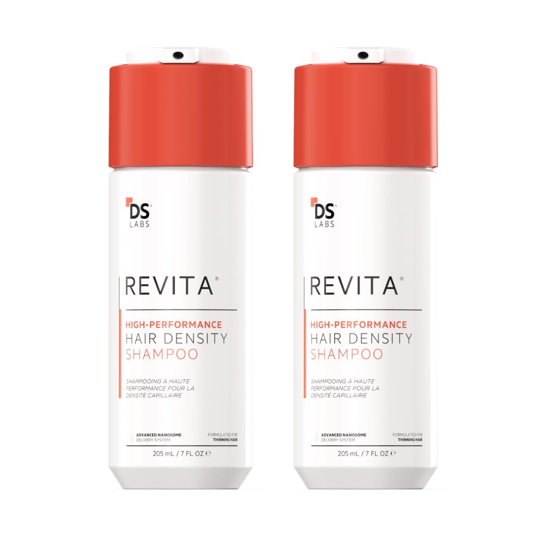 DS Laboratories Revita Shampoo: bote de 205 mL para limpieza suave del cuero cabelludo