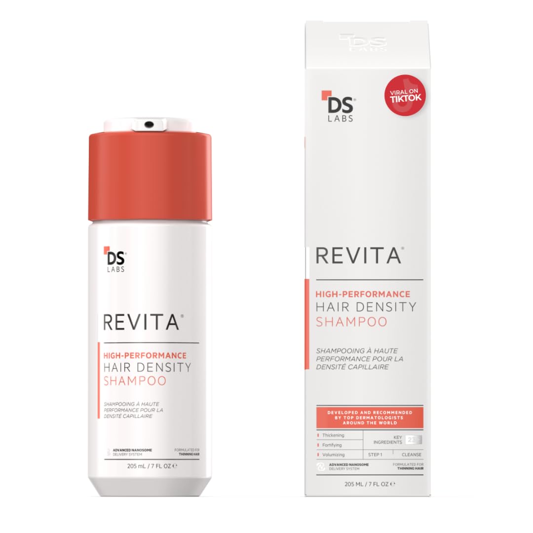 DS Laboratories Revita, botella del champú limpia suavemente el cuero cabelludo