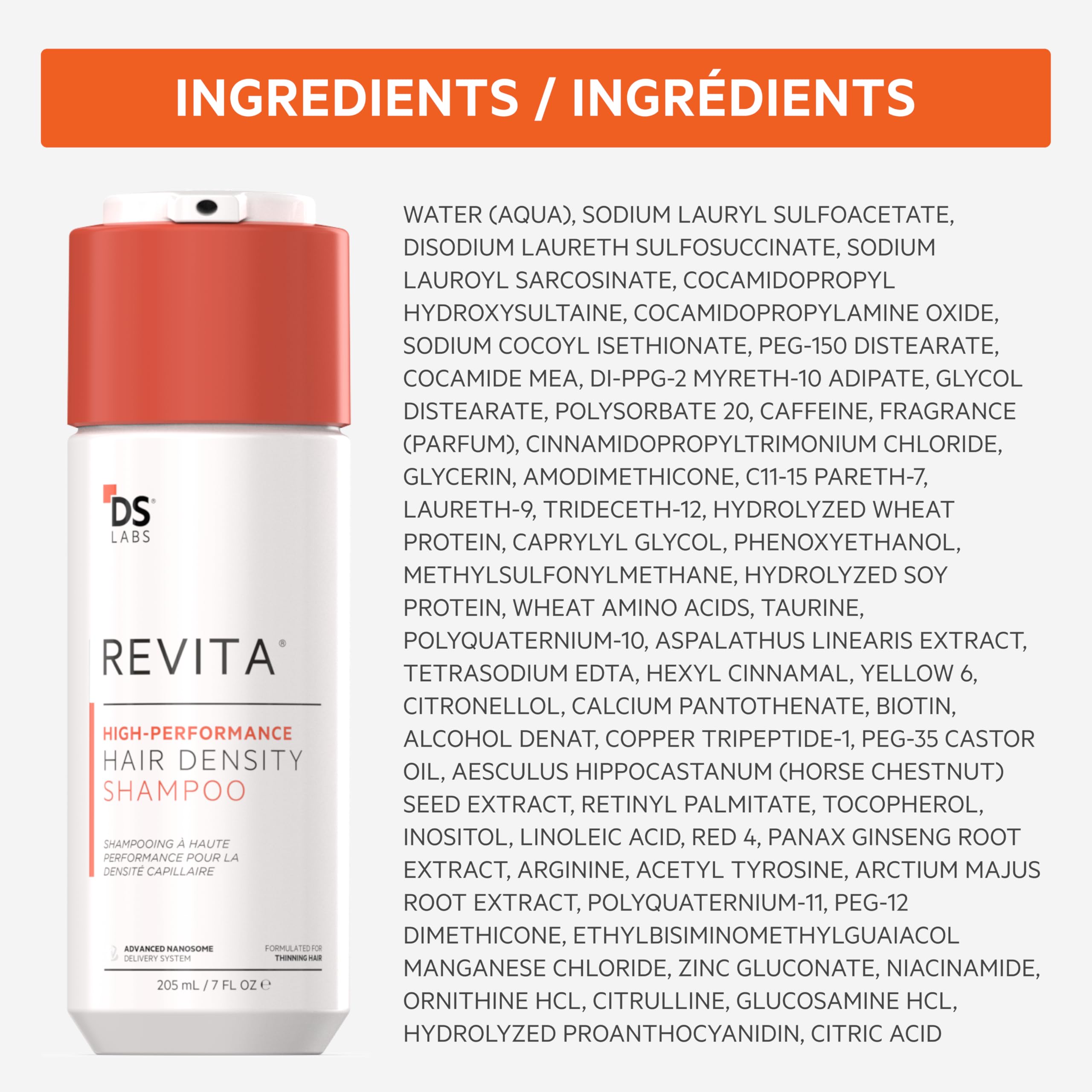 DS Laboratories Revita, uso diario recomendado para cuidado ligero