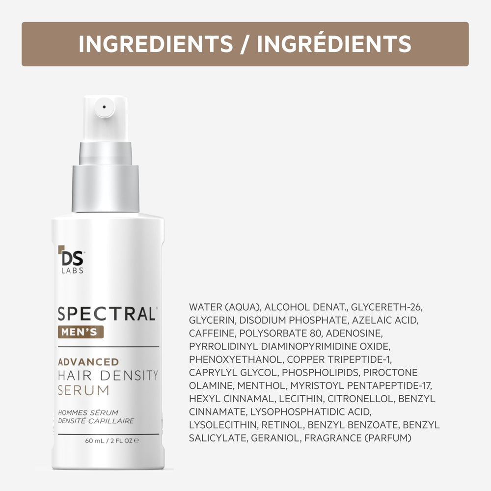 Presentación de 60 ml de Spectral Hombres en pack de tres