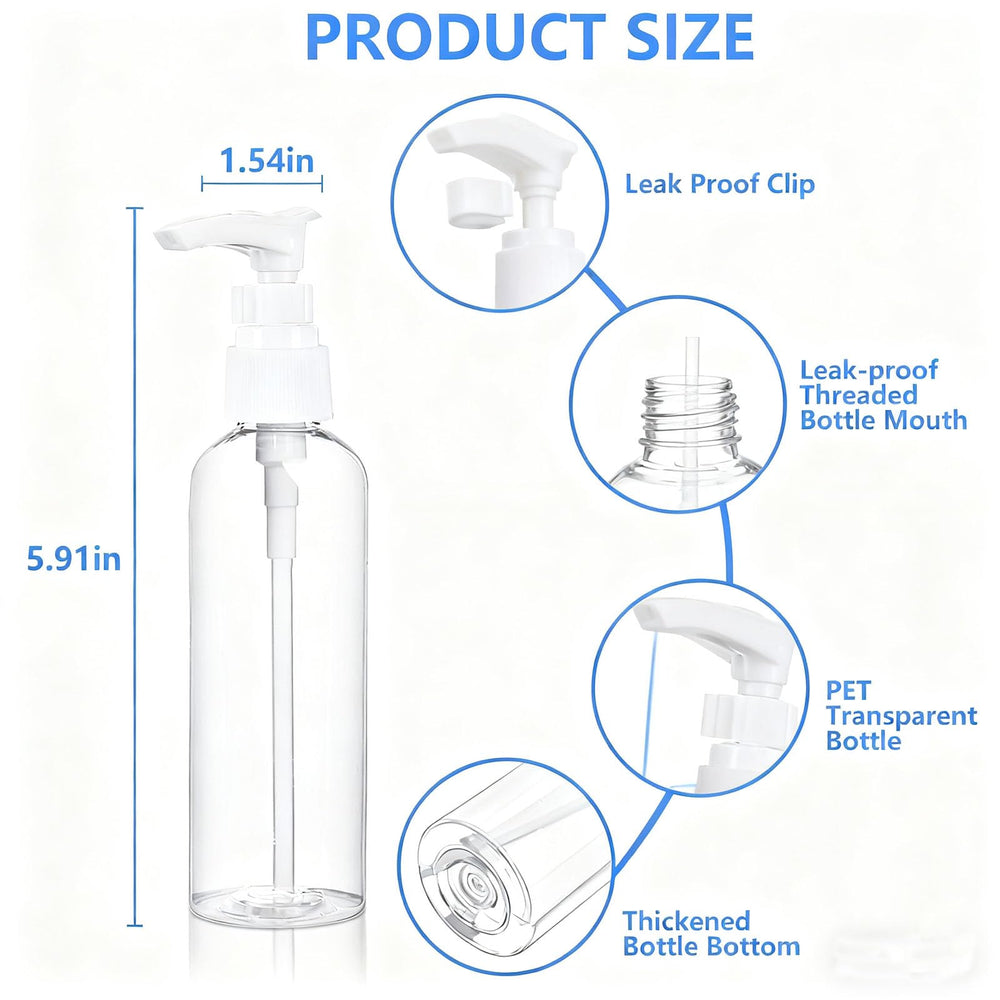Envases DTDNZKN sin BPA de 100 ml para cosméticos.