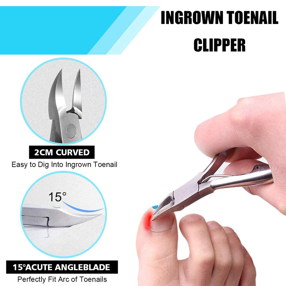Dualeco lima para uñas encarnadas con acabado suave para limado cómodo