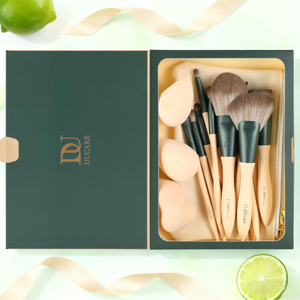 DUcare brocha ojos para difuminar sombras con precisión