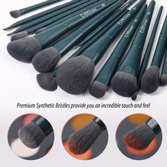 DUcare pinceles con mango ergonómico FSC para un agarre cómodo.