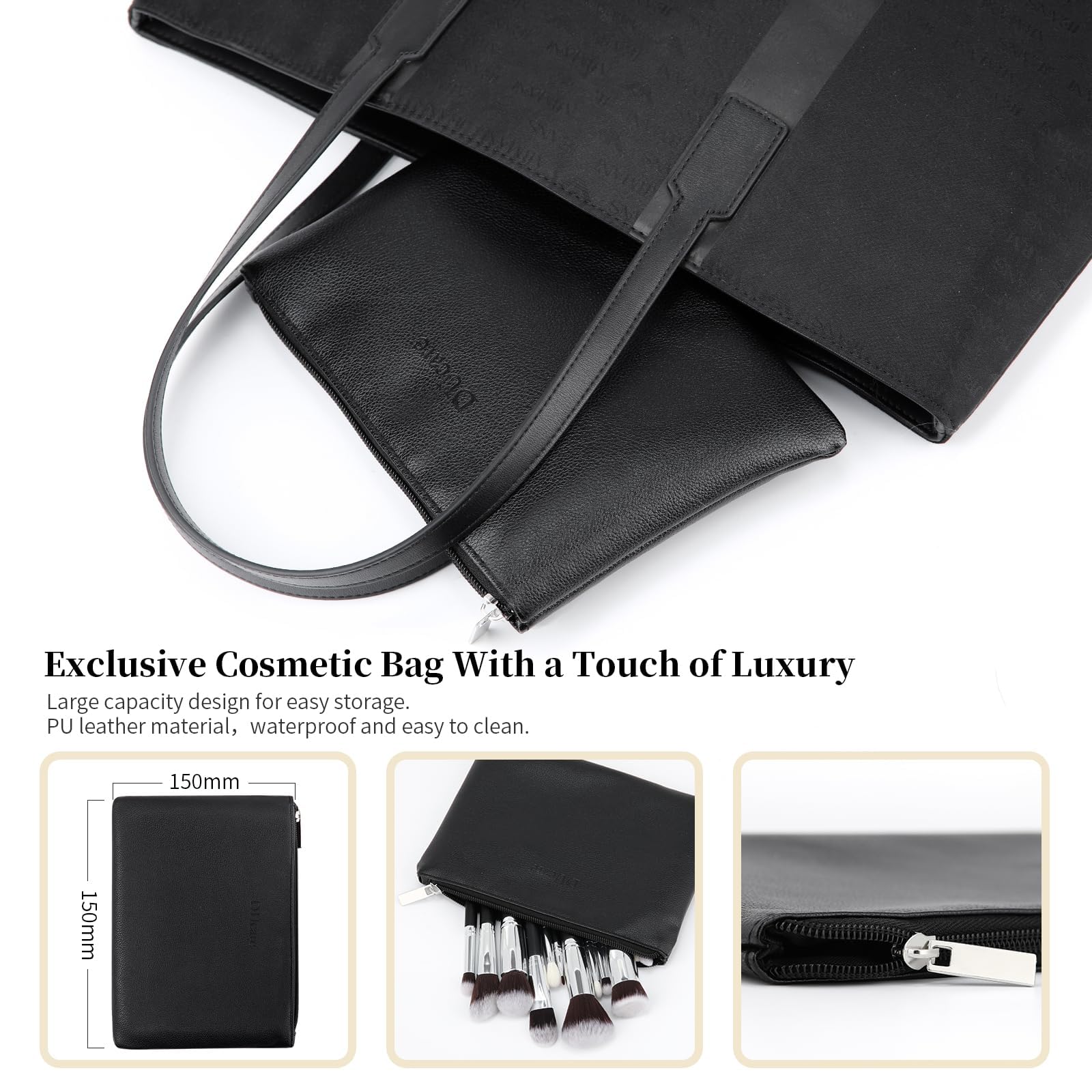 DUcare diseño clásico en negro: durabilidad y elegancia en cada trazo