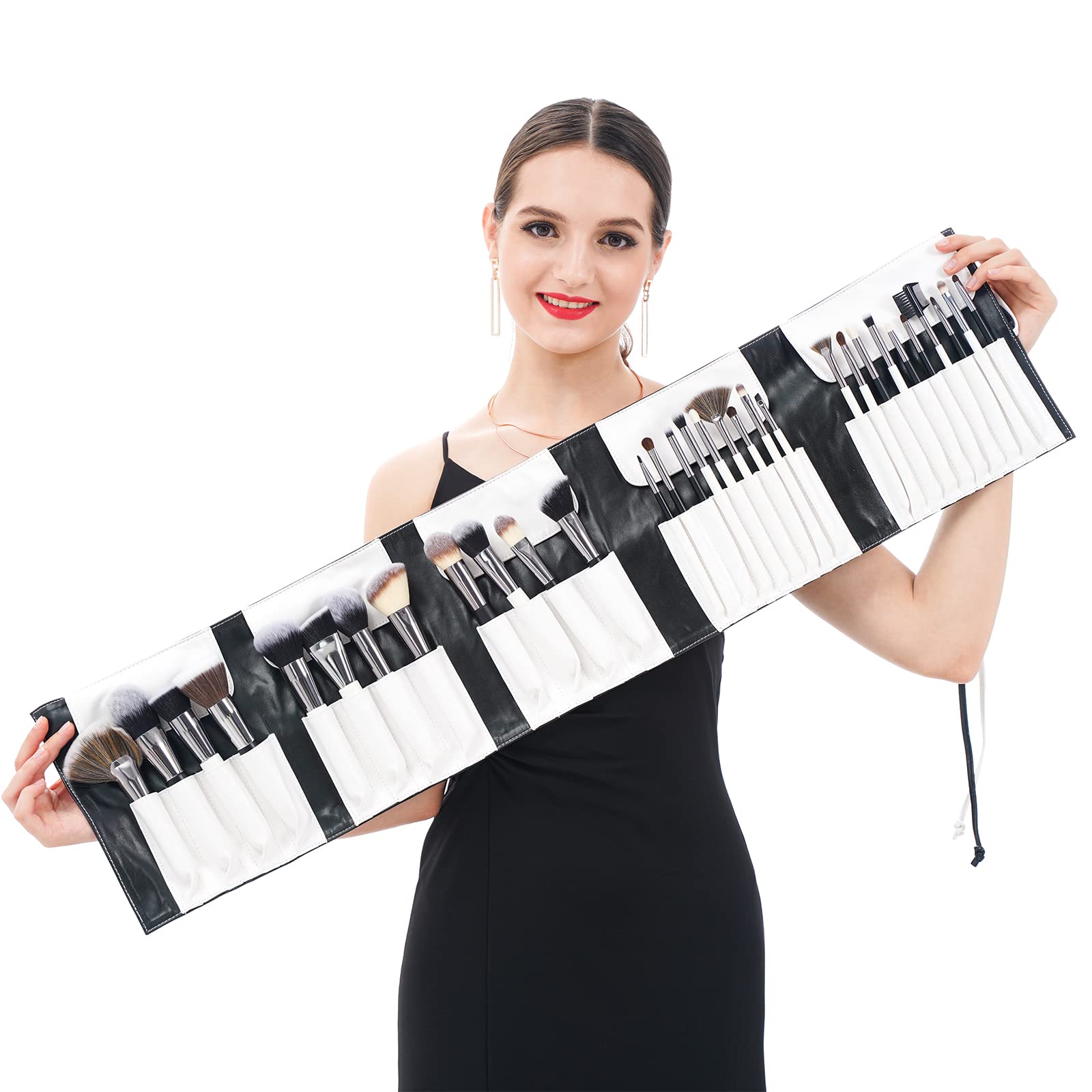 DUcare pinceles suaves y sintéticos para base y fundación, aplican uniforme