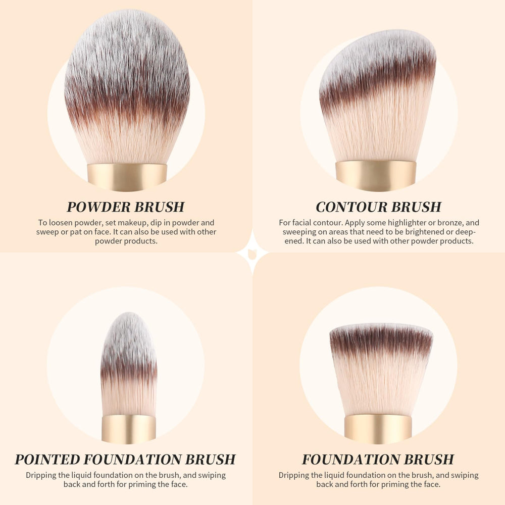 DUcare punta definida para aplicar bronceador con precisión.