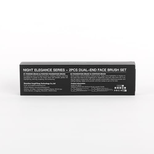 DUcare punta precisa para rubor y bronceador, aplicación exacta.