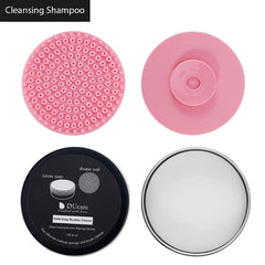 DUcare set limpieza viaje brochas: kit compacto para mantener herramientas de maquillaje limpias.