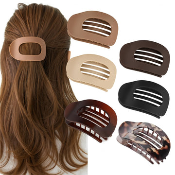 duckbill pinza para el pelo, plano elegante, ideal para uso diario y sin resbalón.