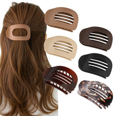 duckbill pinza para el pelo, plano elegante, ideal para uso diario y sin resbalón.