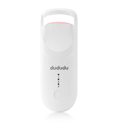 DUDUDU heated eyelash curler in compact travel size for easy on-the-go curling