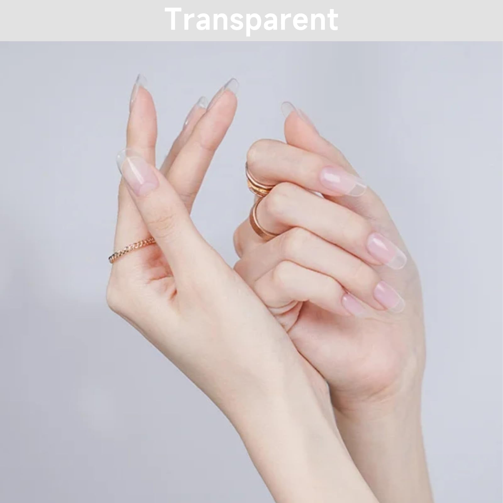 DUKASOU tiras compatibles con lámpara UV para manicura rápida y limpia