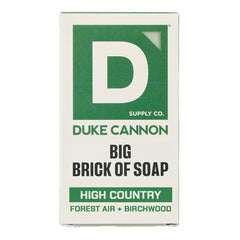 Duke Cannon Barra Grande 10 oz limpia profundamente la piel masculina.