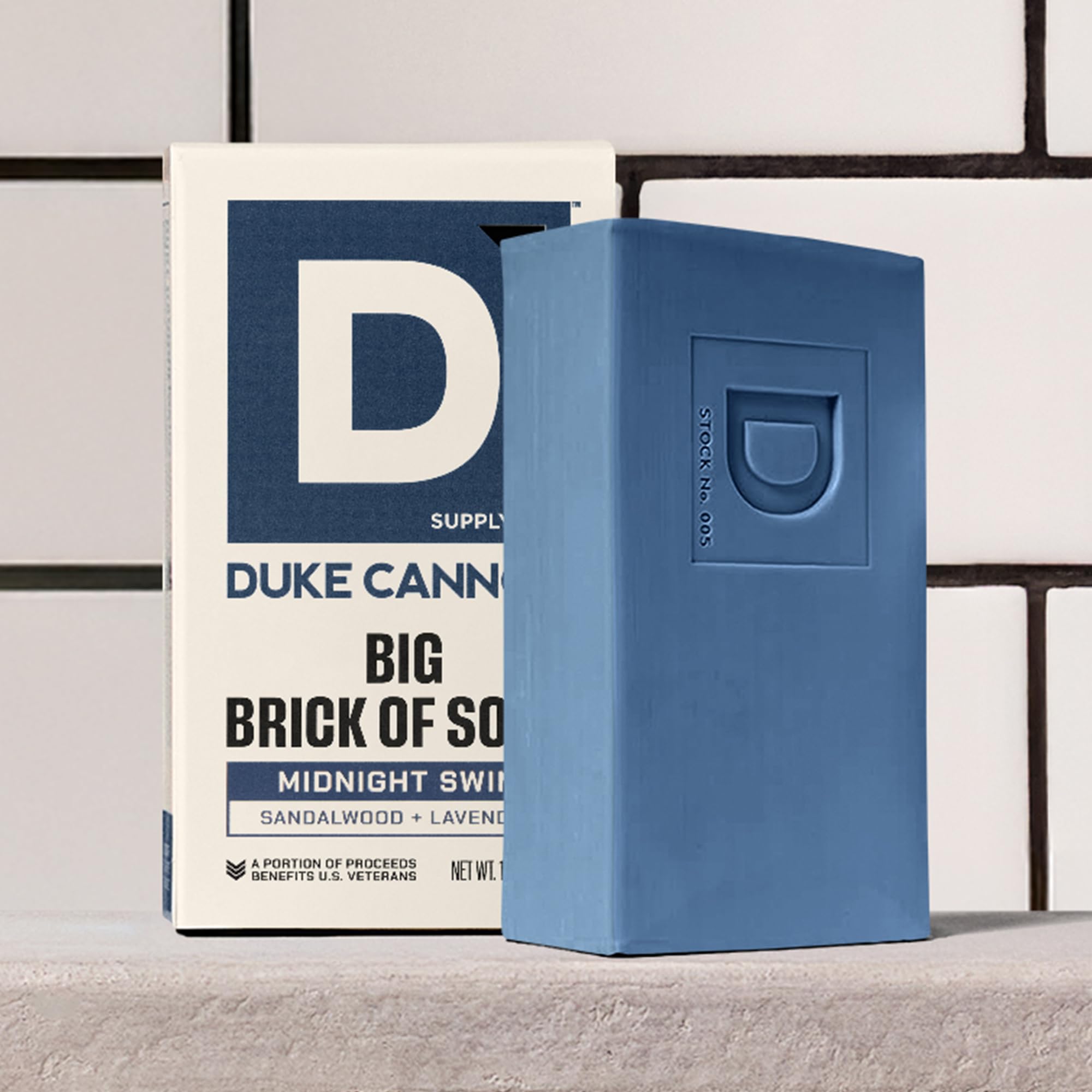Duke Cannon Jabon Hecho en EE.UU., producción local de calidad.