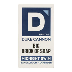 Duke Cannon Big Brick Jabon Sandalo Lavanda, aroma revitalizante para la limpieza diaria.