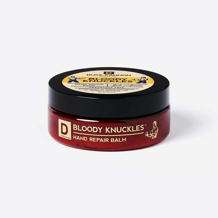 Duke Cannon Bloody Knuckles sin aroma, enfoque práctico para el trabajo.