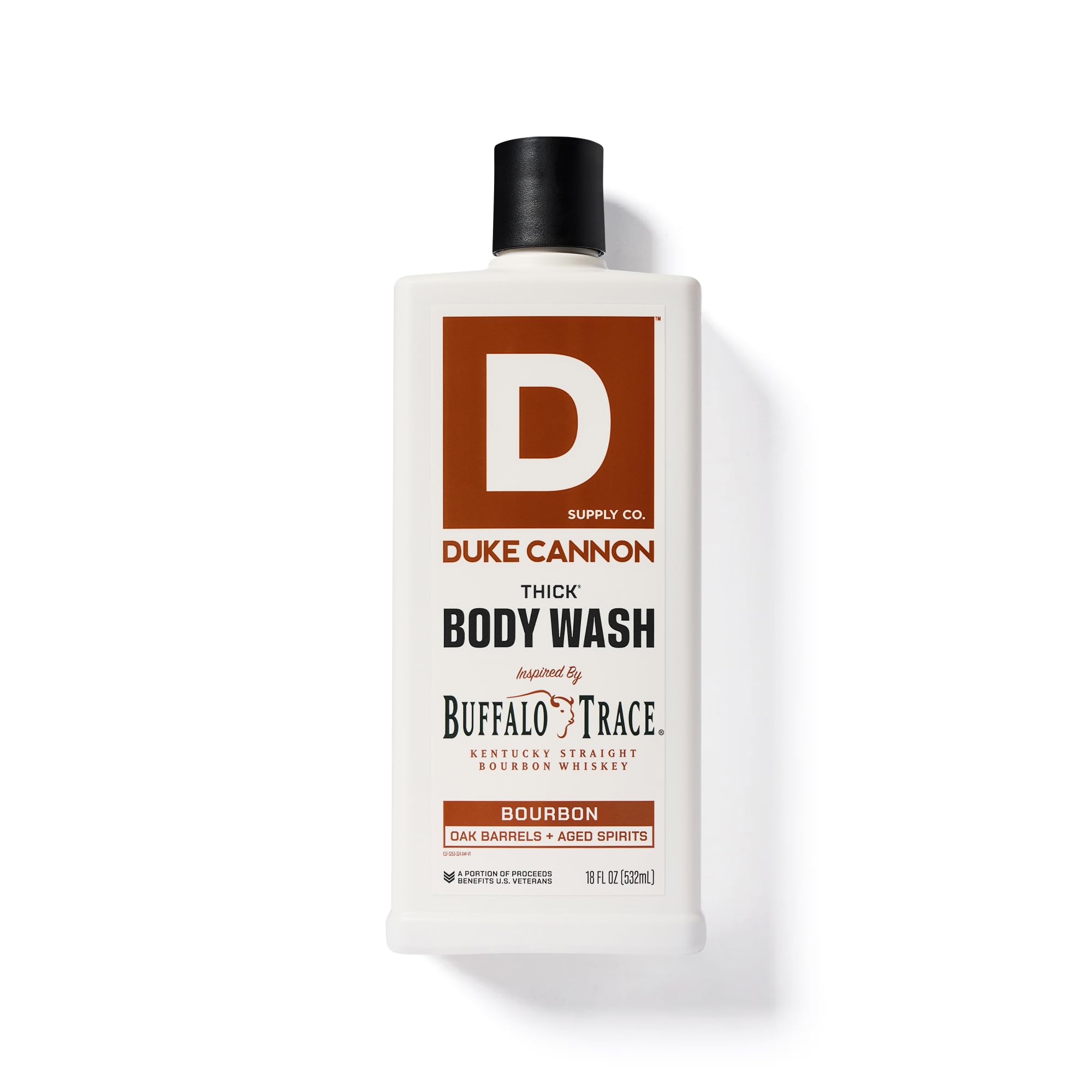 Duke Cannon Bourbon Gel de Ducha uso diario para hombres activos