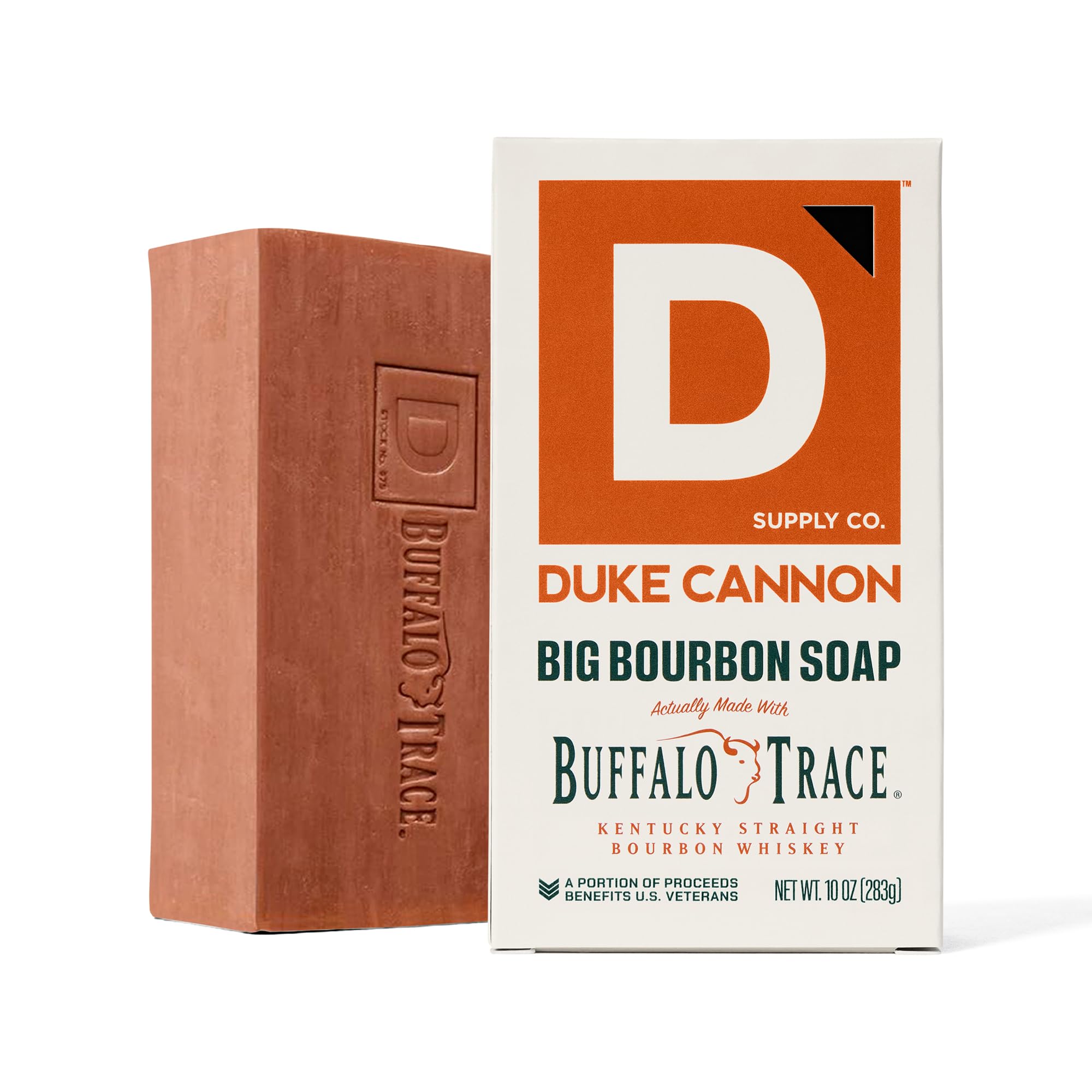 Duke Cannon empaque sostenible: presentación responsable