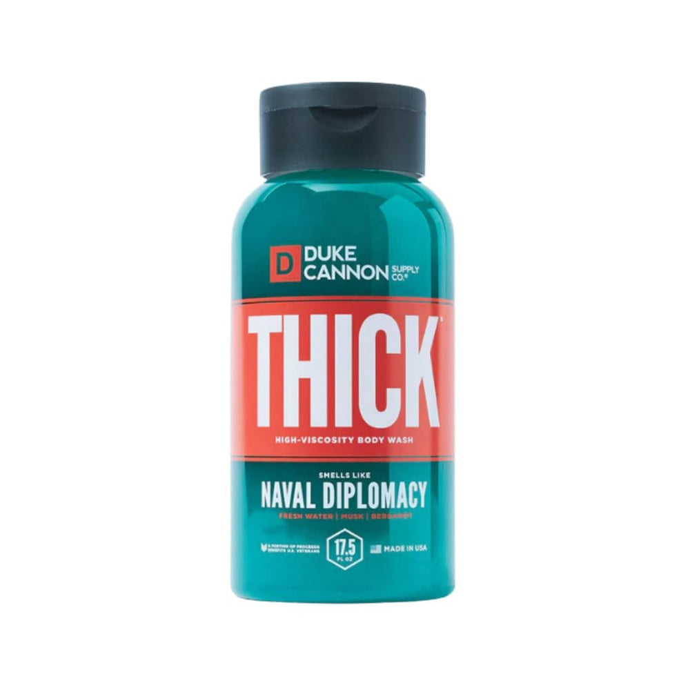 Duke Cannon, espuma densa, sensación que cubre todo el cuerpo