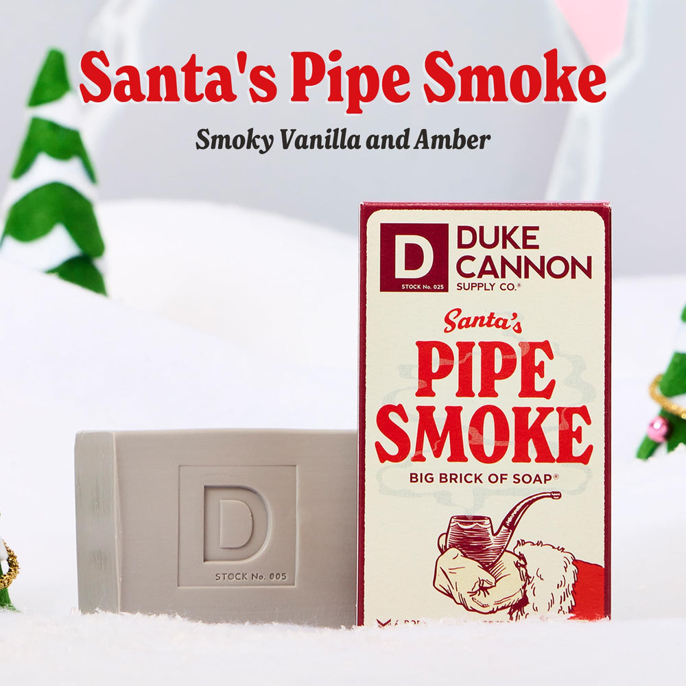 Duke Cannon Jabon Navideño: embalaje listo para regalo, opción práctica.