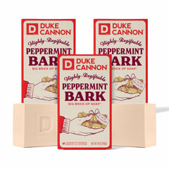 Duke Cannon Big Brick de jabón grande con aroma a menta, para una ducha revitalizante diaria.