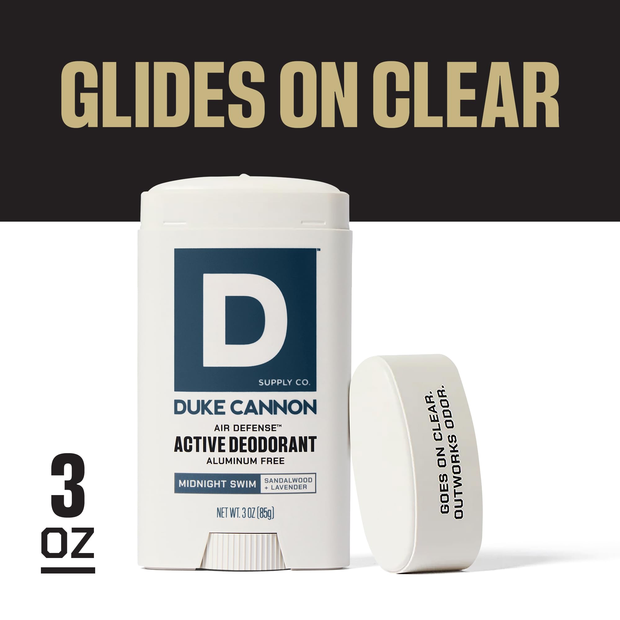 Duke Cannon Midnight Swim aroma sándalo lavanda: fragancia fresca y masculina